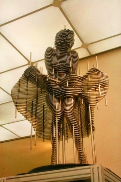 Скульптуры из металла корейского мастера Парк Чэн Гела